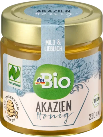 dmBio Miel d'acacia bio, 250 g