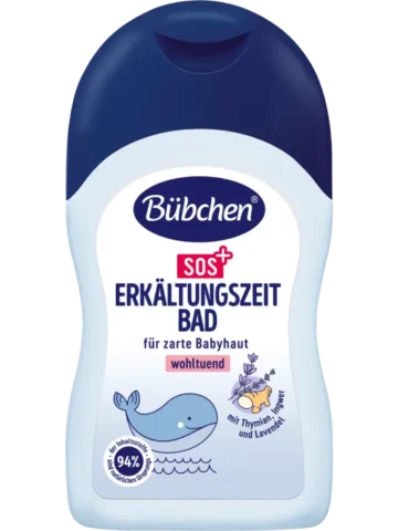 Bübchen Additif de bain pour bébé SOS période de rhume, 150 ml