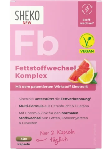 SHEKO Complexe métabolisme des graisses, capsules 30 pièces, 20 g