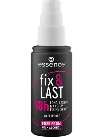 essence Fixierspray Fix & Last 18h Long-Lasting Waterproof, 50 ml