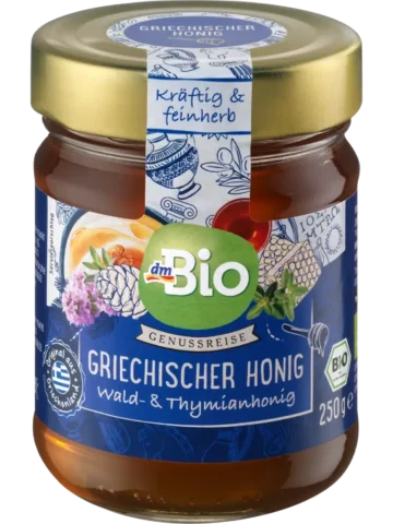 dmBio Miel grec, 250 g