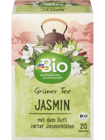 dmBio Thé vert au jasmin (20 sachets), 30 g