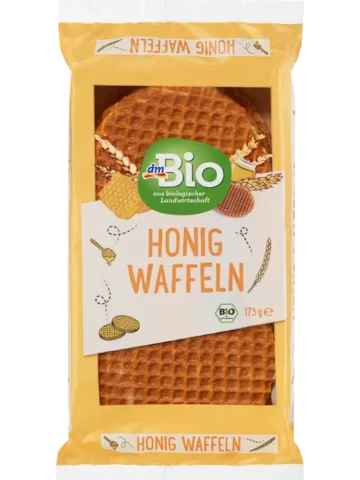 dmBio – Gaufres au miel, 175 g