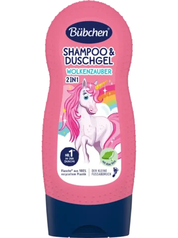 Bübchen Shampooing & gel douche enfants Wolkenzauber, format voyage, 50 ml