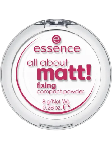 essence Poudre compacte All About Matt! Fixante, 8 g
