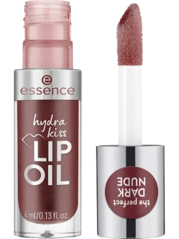 essence Huile à Lèvres Hydra Kiss 08 Mocha Glow, 4 ml