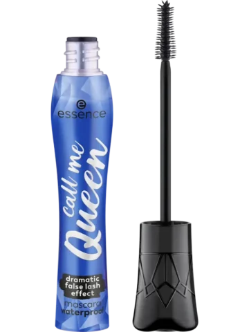 essence Mascara Call Me Queen Effet Faux Cils Dramatique Waterproof, 11,5 ml