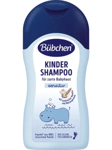 Bübchen Shampooing enfant sensible à la camomille et aux protéines de blé, 400 ml