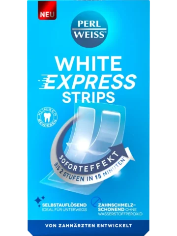 Perlweiss Bandes blanchissantes White Strips Express, 4 pièces