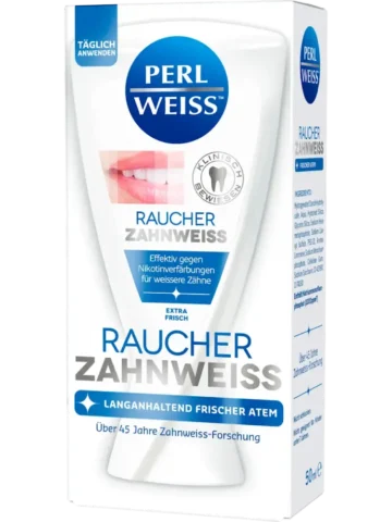 Perlweiss Dentifrice (Blancheur pour fumeurs), 50 ml