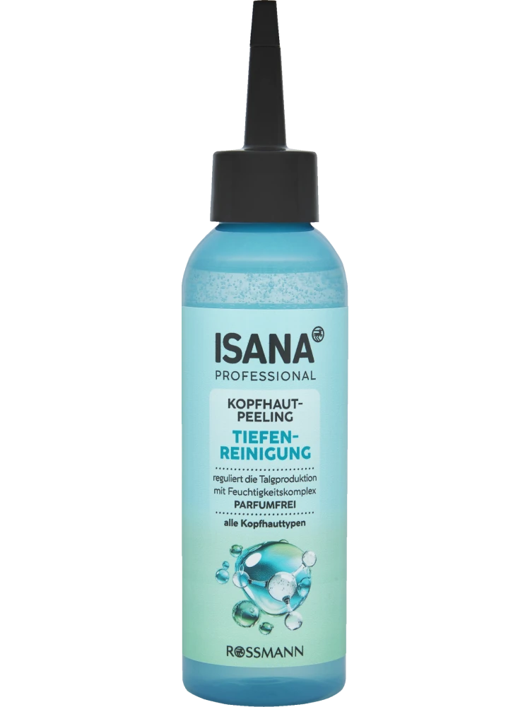 ISANA Peeling du cuir chevelu et nettoyage en profondeur