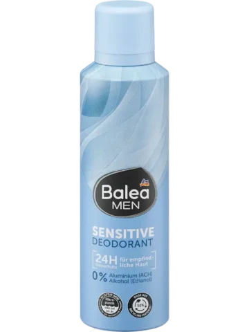 Balea MEN Déodorant spray Sensitive, 200 ml