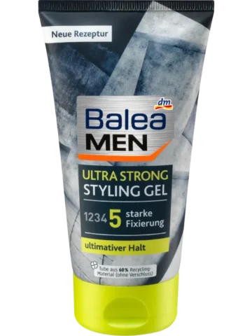 Balea MEN Gel coiffant Ultra Strong, 150 ml