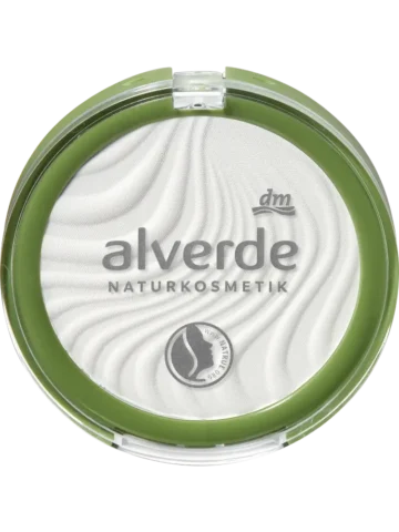 alverde COSMÉTIQUE NATURELLE – Poudre fixatrice, 9 g