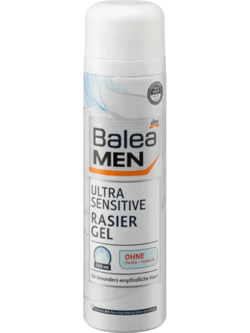 Balea MEN Gel à raser Ultra Sensitive, 200 ml
