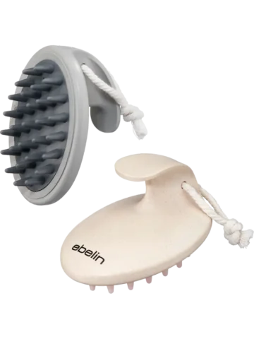ebelin Brosse pour shampoing et cuir chevelu, 1 pièce