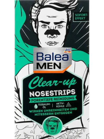 Balea MEN Patchs purifiants nez Clear-Up, 3 pièces