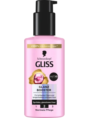 Schwarzkopf GLISS Soin capillaire brillance Booster Liquid Silk, 100 ml