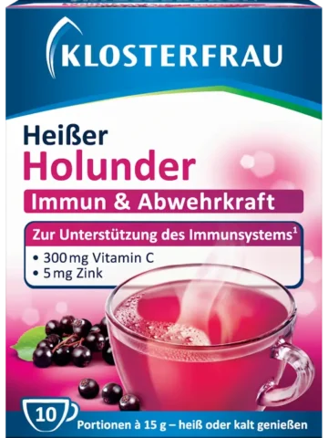 Klosterfrau Boisson chaude Sureau chaud, sachets 10 pièces, 150 g