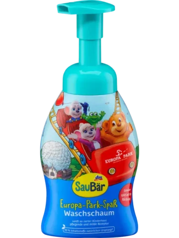 SauBär Mousse lavante pour enfants Europa-Park Fun, 250 ml
