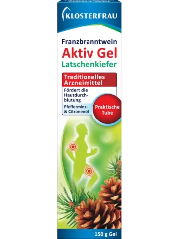 Klosterfrau Mobilind Gel actif au vin de friction Franzbranntwein et pin des Alpes, 150 g