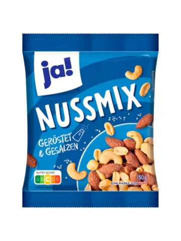 ja! Mélange de noix grillées et salées, 150 g