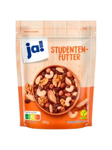 ja! Mélange étudiant végan, 200 g