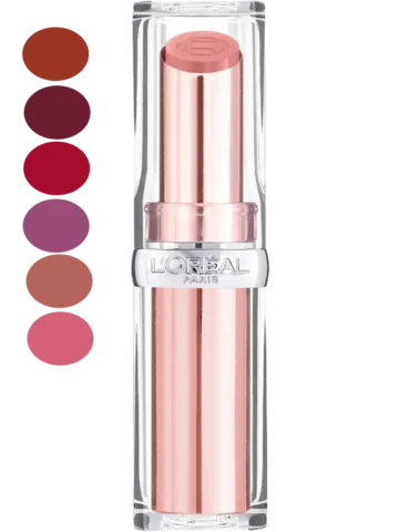 L'ORÉAL PARiS Rouge à lèvres Color Riche Glow Paradise 112 Pastel Exaltation, 3,8 g