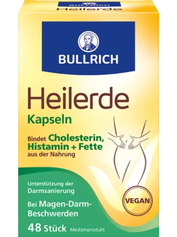 BULLRICH Gélules d’argile médicinale (Heilerde), 48 gélules