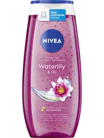 NIVEA Gel douche Waterlily & Oil, 250 ml