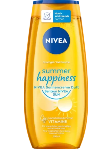 NIVEA Gel douche Summer Happiness, 250 ml