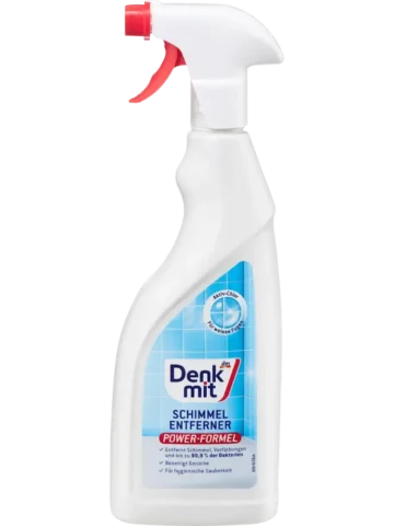 Denkmit Éliminateur de moisissures avec chlore actif, 750 ml