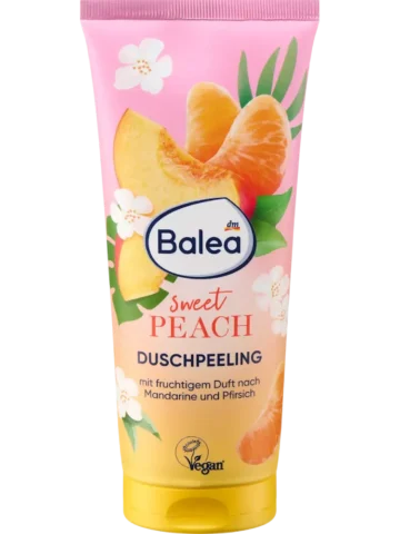 Balea Gommage pour le corps Sweet Peach, 200 ml