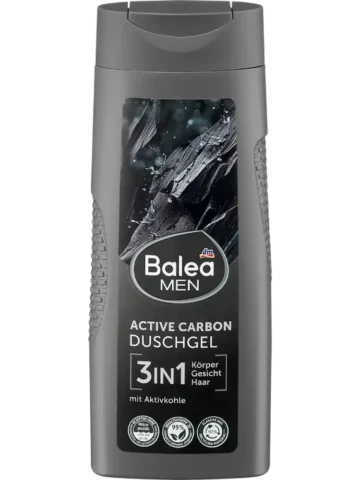 Balea MEN Gel douche Active Carbon 3-en-1, 300 ml