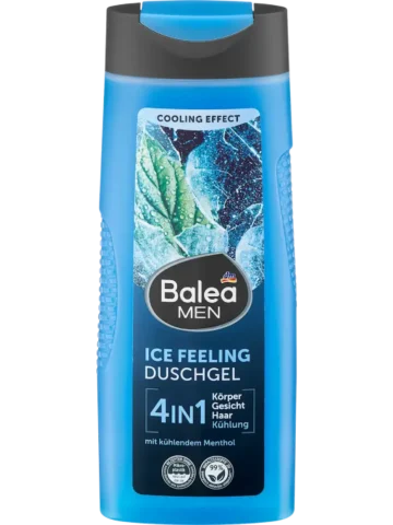 Balea MEN Gel douche Ice Feeling 4 en 1, 300 ml