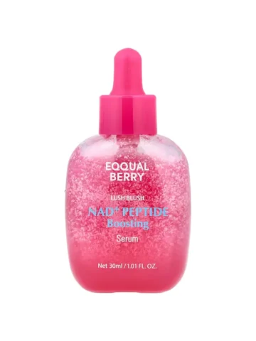 EQQUALBERRY, Lush Blush Sérum booster au NAD + peptides, 30 ml