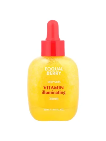 EQQUALBERRY Sérum illuminateur à la vitamine, 30 ml