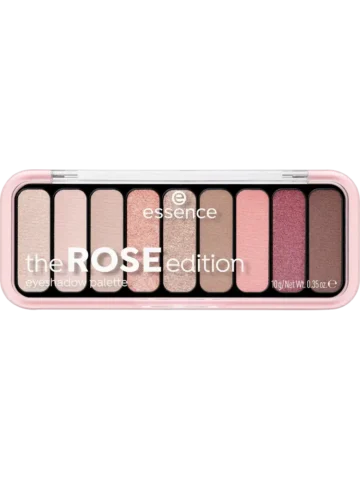 essence Palette de fards à paupières The Rose Edition 20 Lovely In Rose, 10 g