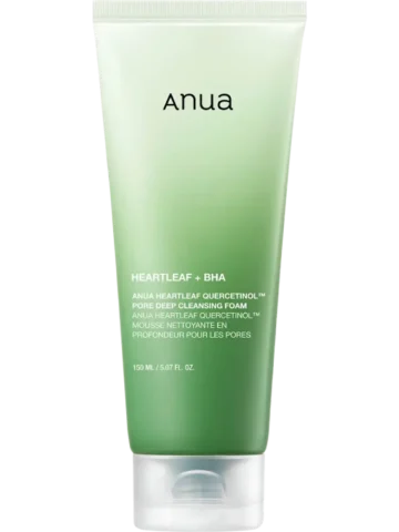 Anua Mousse nettoyante Heartleaf Cleansing Foam, 150 ml